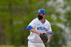 Baseball vs CGA  Wheaton College Baseball vs Coast Guard Academy during game two of the NEWMAC semi-finals playoffs. - (Photo by Keith Nordstrom) : Wheaton, baseball, NEWMAC